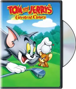 Tom & Jerry - Tom and Jerry's Greatest Chases  [DVD Video Disc] Full Frame, Repackaged, Eco Amaray Case