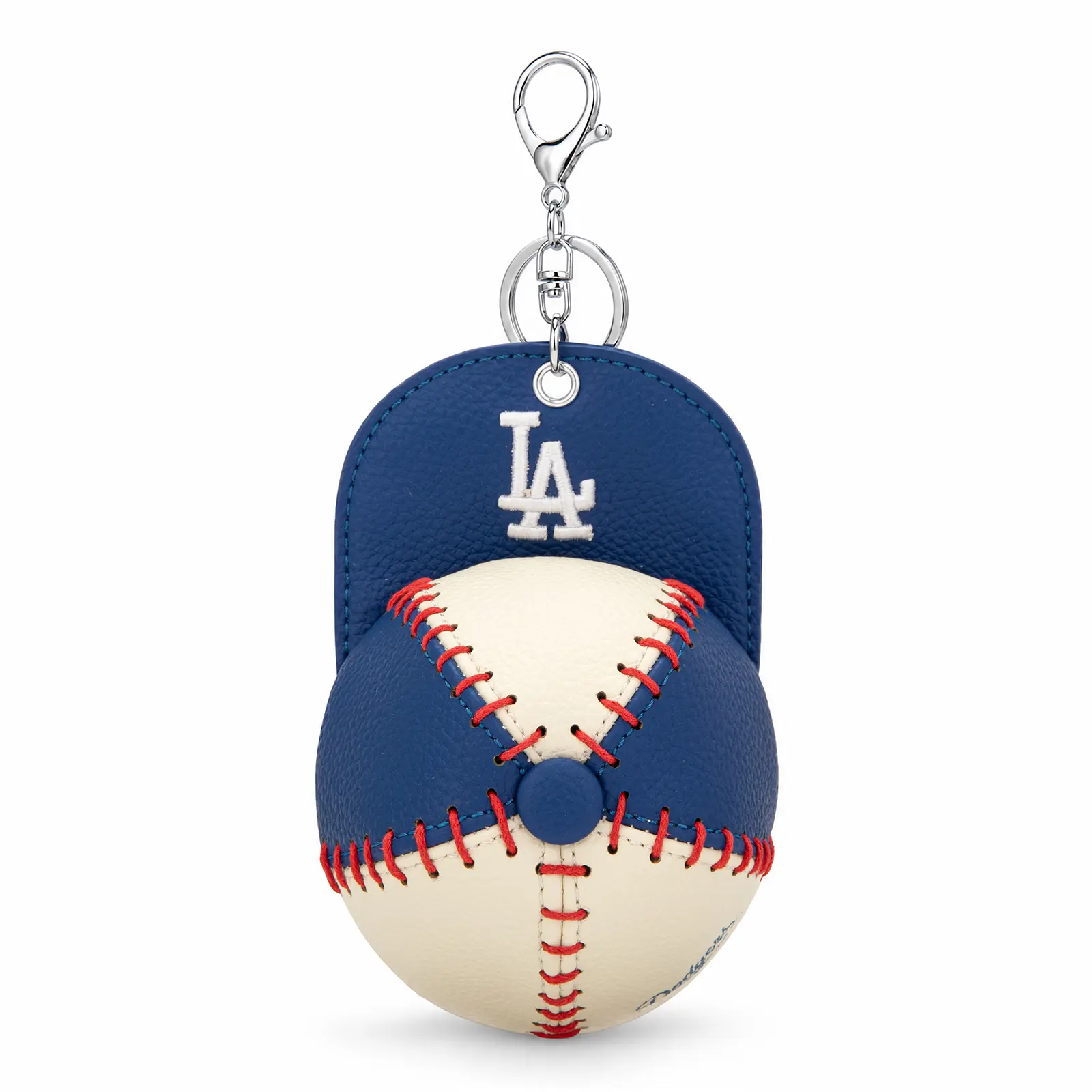 MLB Baseball Cap Coin Purse Keychain, Cute Mini Hat-Shaped Zipper Wallet, Portable Small Change Bag for Cards, Cash, Keys, Earbuds & Game Day Gift 137