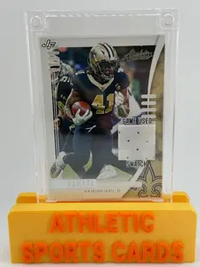 2022 Jersey Fusion Absolute Football - Alvin Kamara #77 Game Used Swatch