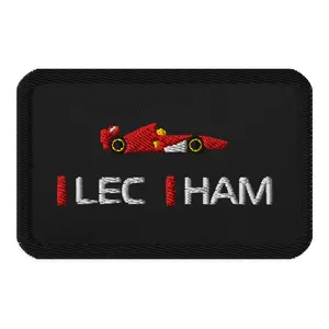 Tifosi F 1 Fan Patch - Charles Leclerc and Lewis Hamilton fans