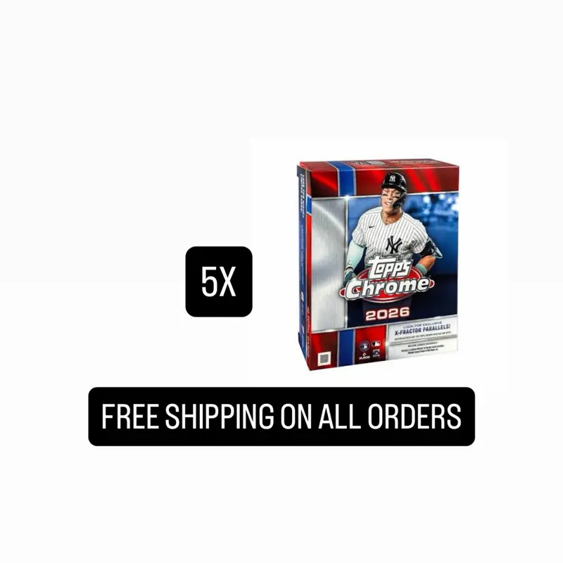 (8/12) Break #521: (5) 2026 Topps Chrome Baseball MEGAS
