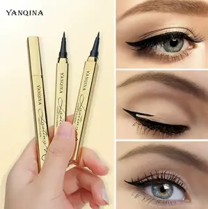 Waterproof Liquid Eyeliner - Smudge-proof, smear-proof, long-lasting precision fiber tip design effortlessly creates perfect eyeliner lines. Black eyeliner pen. Women's makeup. Ideal Christmas Gift