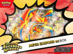 Ascended heroes Mega Emboar ex Box