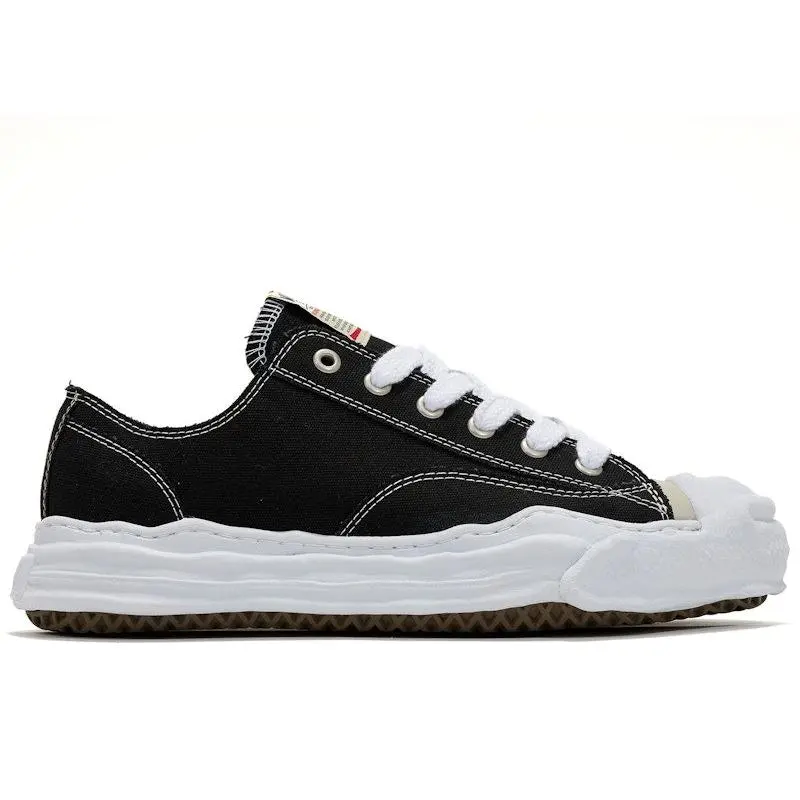 Maison Mihara Yasuhiro Men's Hank OG Sole Suede Low Black White, from StockX