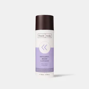 Frank Body Retinol Body Lotion Anti-Aging Body Moisturizer | Reduces Fine Lines, Evens Skin Tone