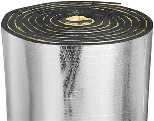 394mil Car Heat & Sound Insulation Mat, 6.5 Sqft Aluminum Foil Butyl Deadener, Noise Reduction & Thermal Shield for Hood, Roof, Doors & Trunk, 40" x 24"