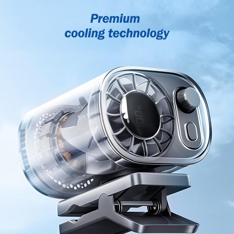 【Summer Survivals】JOYTUTUS 2026 Semiconductor Cooling Car Clip On Fan - 360° Rotation, 100 Speeds Adjustable, LED Display, USB Rechargeable, Wide Clamp, 20Hr 3000mAh Battery, Car Accessories Car Fan Car Seat Fan High Velocity Fan Dealsforyoudays 【Summer Survivals】JOYTUTUS 2026 Semiconductor Cooling Car Clip On Fan - 360° Rotation, 100 Speeds Adjustable, LED Display, USB Rechargeable, Wide Clamp, 20Hr 3000mAh Battery, Car Accessories Car Fan Car Seat Fan High Velocity Fan Dealsforyoudays