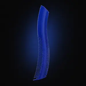Royal Blue Curved Wave Comb
