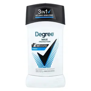 Degree Antiperspirant Deodorant, Max Protection, Fresh, 2.6 oz (74 g)