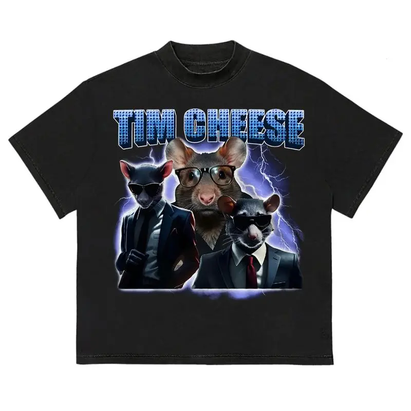 Tim Cheese Funny Dank Memes T-Shirt Cotton Unisex