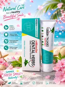 ️ Summer Freshness Starts Here – Dental Herbs Herbal Toothpaste for Healthier Gums & a Cleaner Smile, Fresh Breath, Healthy Gums & Summer Confidence – Dental Herbs Herbal Toothpaste