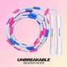 HereRope Hard Beaded Fitness Skipping Rope - Adjustable Length, Durable Non-Slip Handles, Tangle-Resistant Design, Exercise Equipment with Beads for Sports, Travel & Rhythm Practice