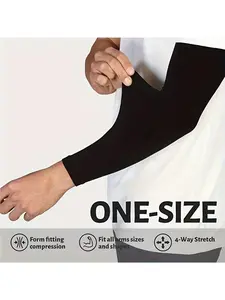 Sun Protection Cooling Arm Sleeves, Ideal for Outdoor Activities and Fitness Training, Comfortable and Stylish Sunscreen Gear