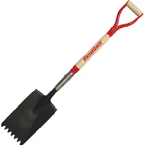 212 MAIN Notch Edge Roof Ripper Shingle Removal Tool, 7.38x12 in. Steel Blade with Leverage Welds, D-Grip Handle