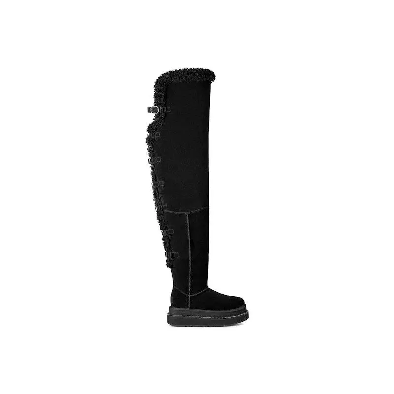 UGG Thigh High Boot sacai Black (Women's) (women) by StockX