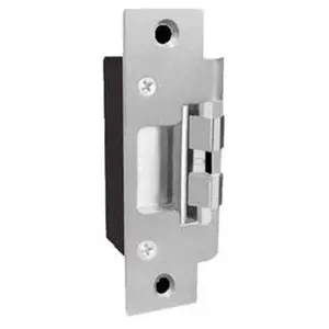 212 MAIN 8000 Series Electronic Door Lock, Cylindrical Lock with Electric Strike, Model 8000-12-24D-630, Compact, Concealed Mount, Vertically Adjustable