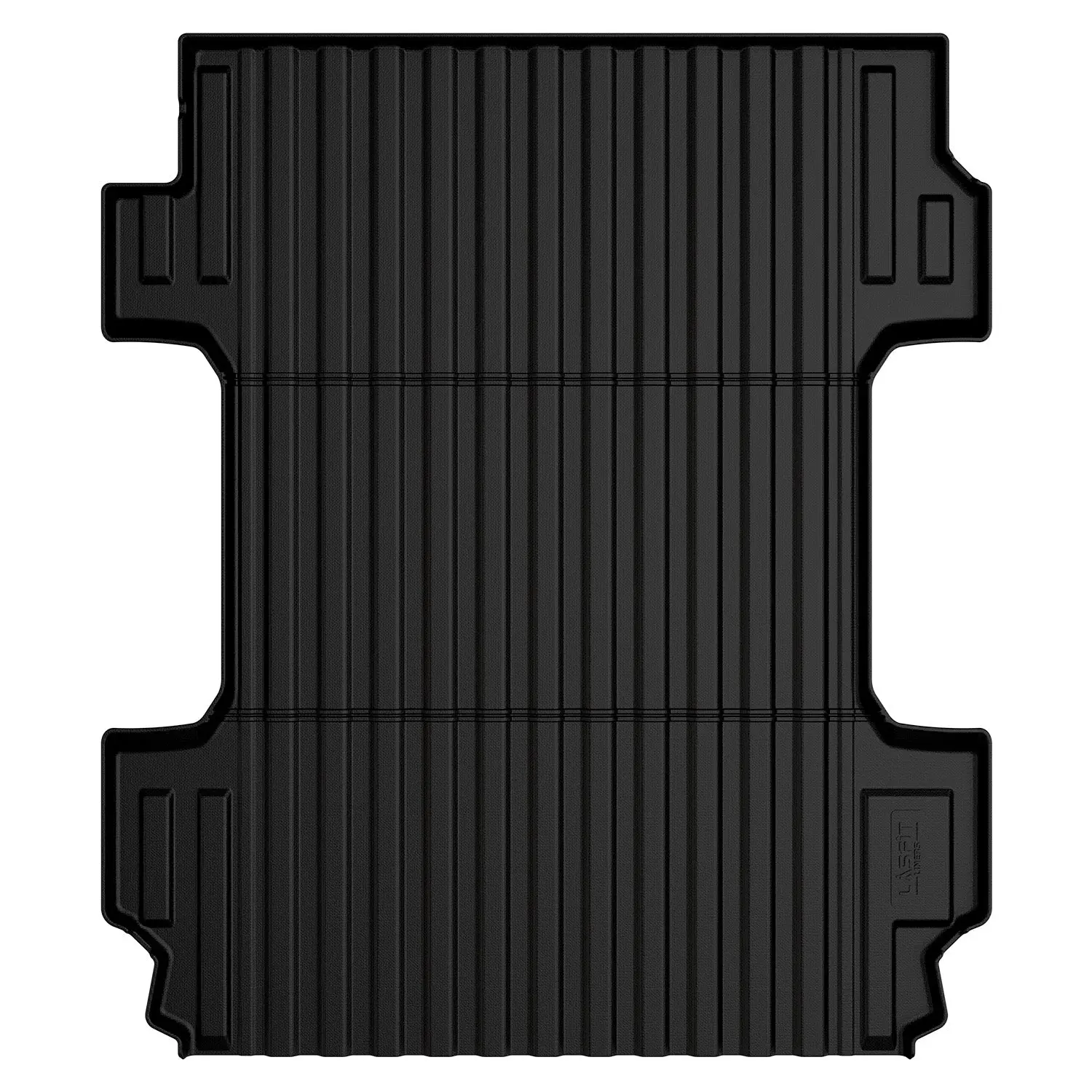Lasfit Synthetic Truck Bed-Tailgate Mat (6.8ft/82.25in) - TPE Eco-Friendly, Durable, Nonslip, Waterproofing, Heat-Insulating, Secure, Easy Install Accessory, Fit 2020-2026 GMC Sierra 2500HD 3500HD, Not for 5th Wheel Package, Car Interior Accessory