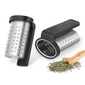 1pc Stainless Steel Tea Infusers - Easy-Clean, Dishwasher-Safe Mug & Glass Tea Strainers for Loose Leaf Teas - Perfect for Halloween, Christmas, Easter