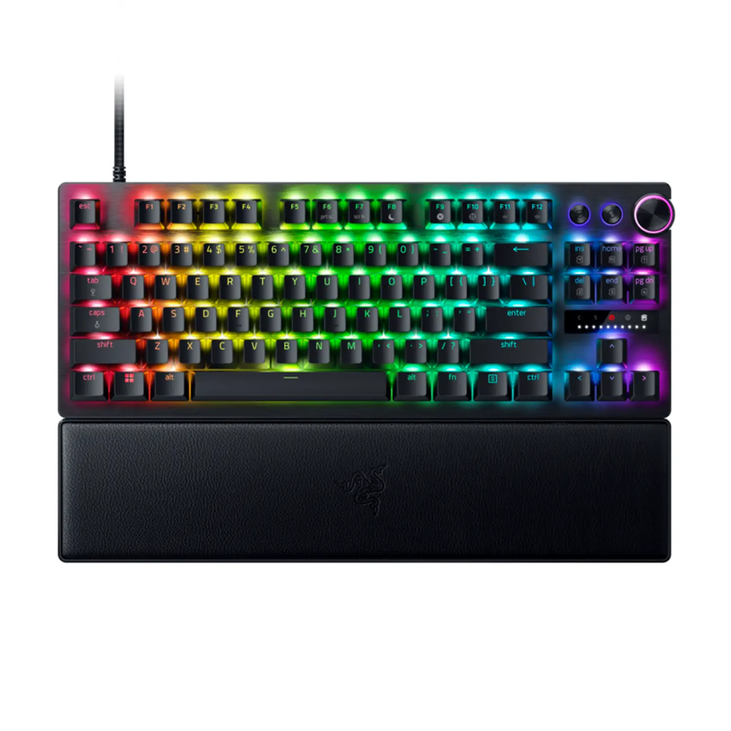 Razer Huntsman V3 Pro Tenkeyless Analog Optical Esports Gaming Keyboard - Smooth, Adjustable, Aluminum Alloy Build, Custom Keyboard Setup for Unleashing Your Game, Unleash Your Game