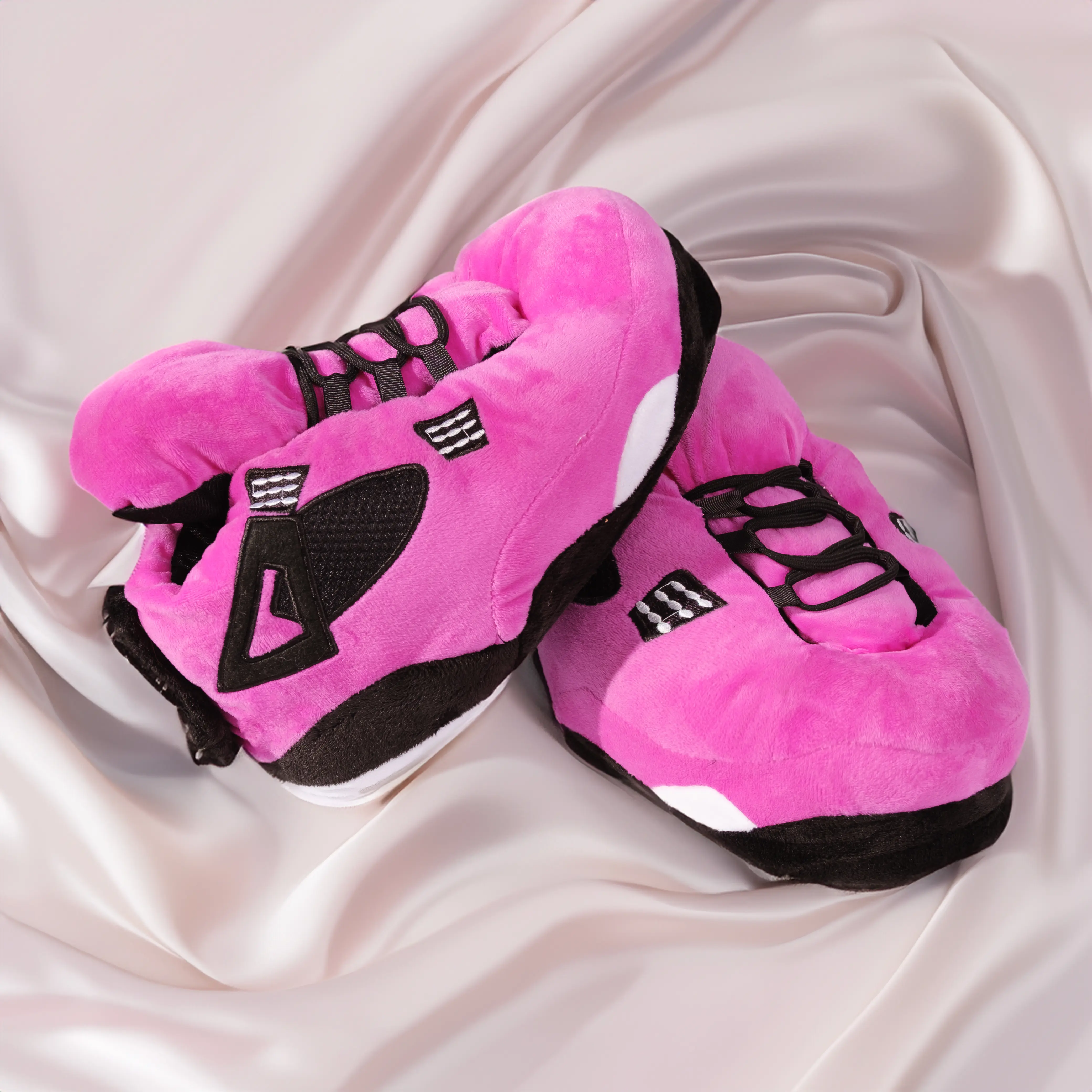 Sports Slippers Cozy Comfort for All Unisex Fleece Indoor Floor Cotton Shoes Anti-slip Sole for Daily Party Cosplay One Size Fits Most Sleepers Footwear Flipflop Slide Tsinelas Fasciitis White Boy