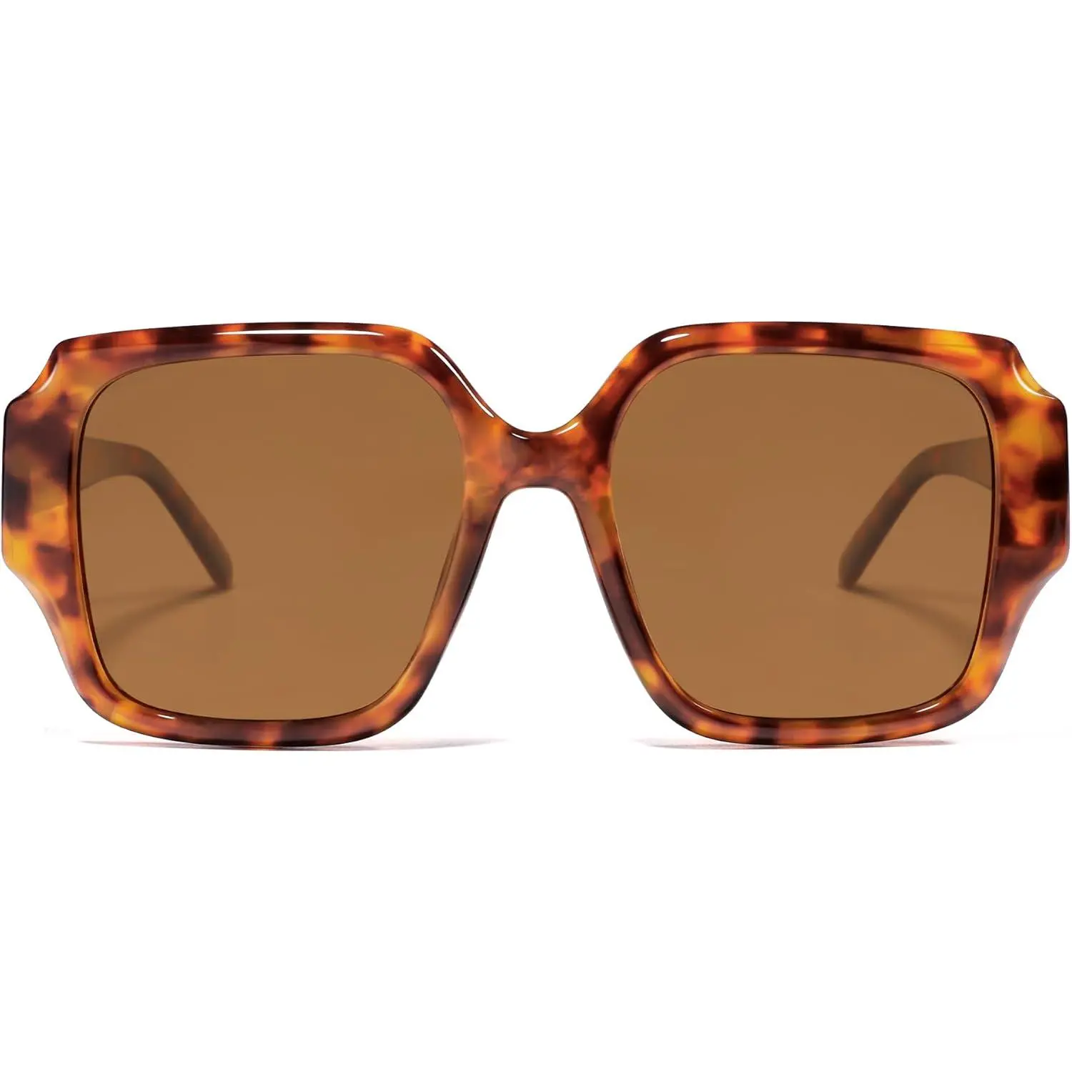 Big Retro Square Polarized Sunglasses Womens Mens 70s 80s Vintage Oversized Sunnies SJ2359