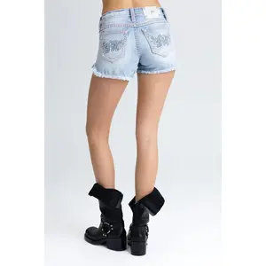 Apex Stitched Denim Shorts