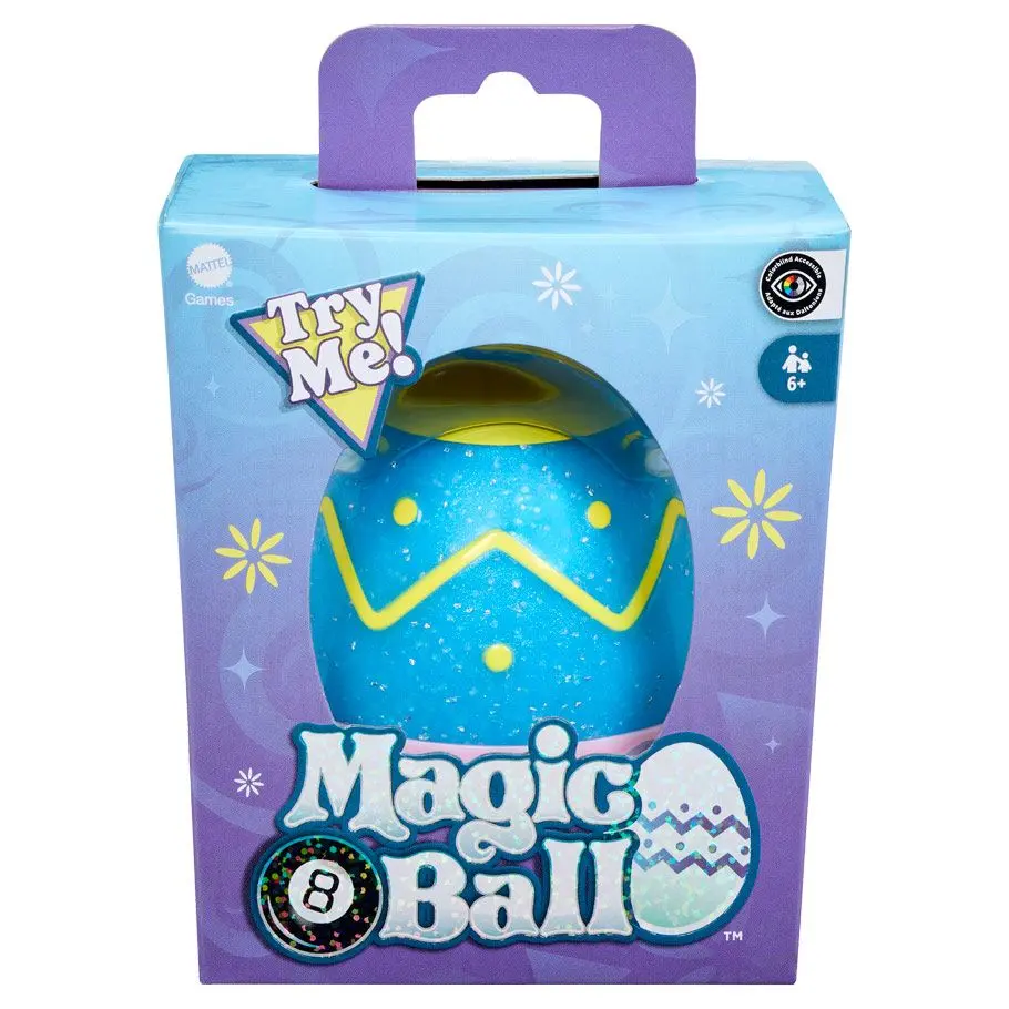 Mattel MTTJDD96 Magic 8 Ball, Indoor Easter Novelties Toy