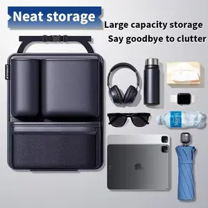 Car Trunk Organizer – Large Capacity Multi-Pocket Storage Bag, Hanging Car Storage for Bottles, Tablets, Toys & Travel Essentials