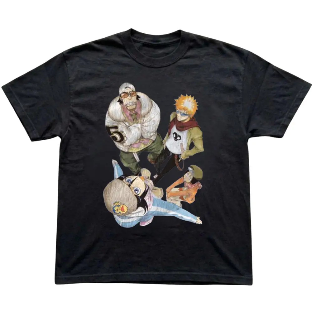 Bleach Anime Shirt, Ichigo Urahara Uryu Orihime Graphic Tee, Manga T-Shirt, Anime Fan Gift, Japanese Anime Streetwear Tee