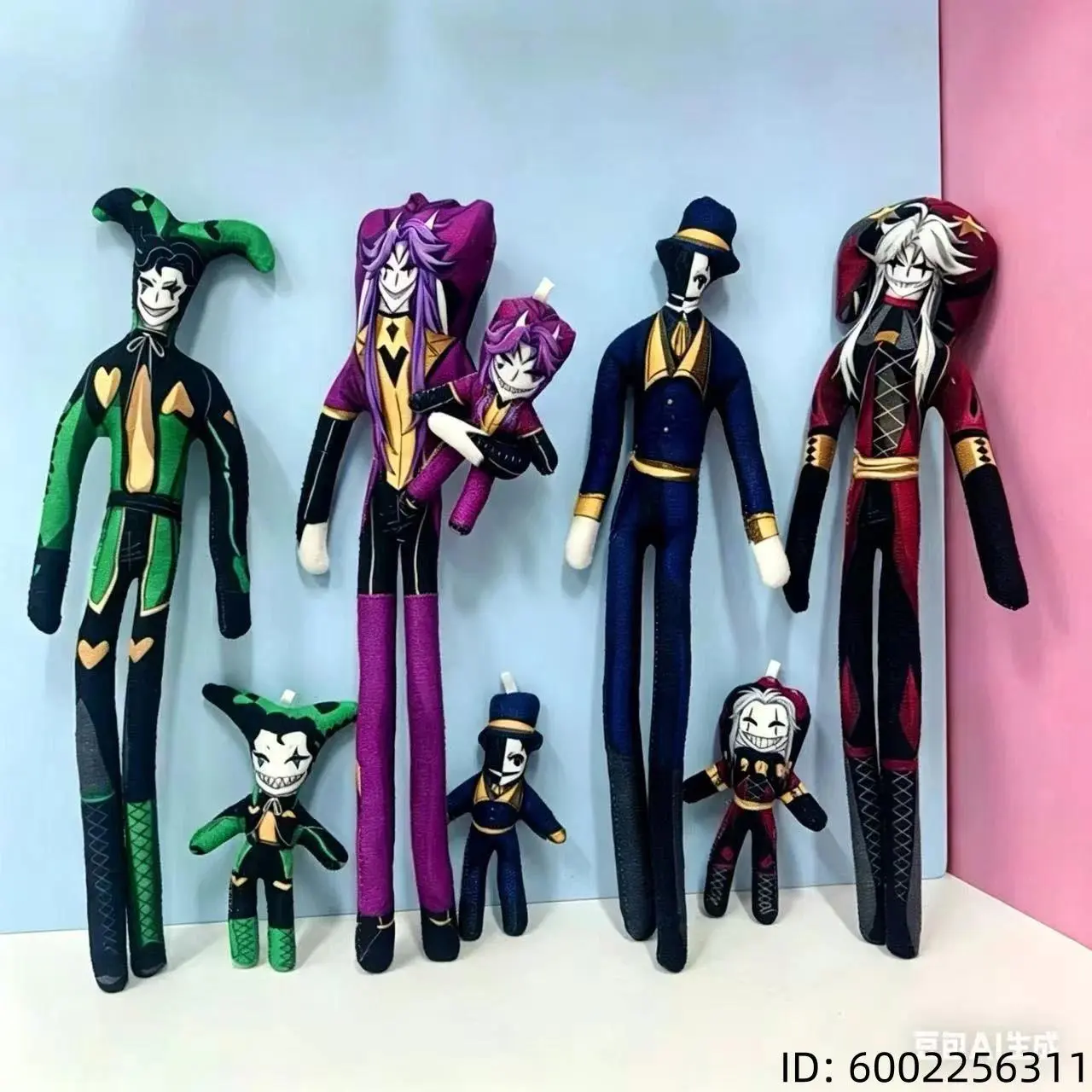 Twistable Abstract Clown Soft Stuffed Animal, Hot Game The Freak Circus Pierrot Harlequin Jester Cosplay Doll, Stuffed Animal Collectibles, Party Halloween Prop (Toys & Hobbies Classic & Novelty Toy)
