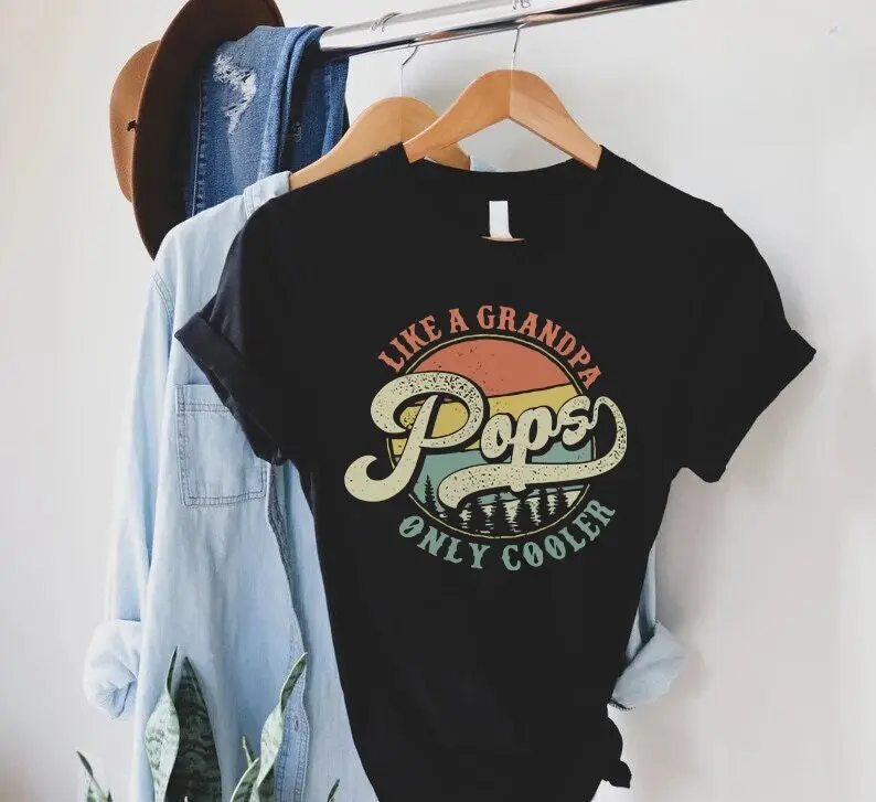 Pops Tshirt, Gift For Pops, Fathers Day Shirt, Grandpa Shirt, Funny Pop Shirt, Grandpa Fathers Day Gift,New Pops Tee, Pop Tee, New Pop Gift