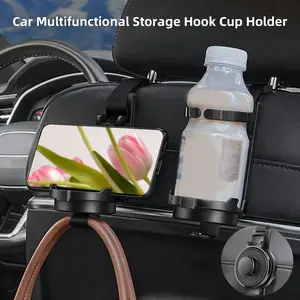 2PC adjustable car cup holder, multi-functional car cup holder hanging extender, suitable for beverage storage rack of all kinds of vehicle models, interior accessory/storage wonder, ideal gift for festivals