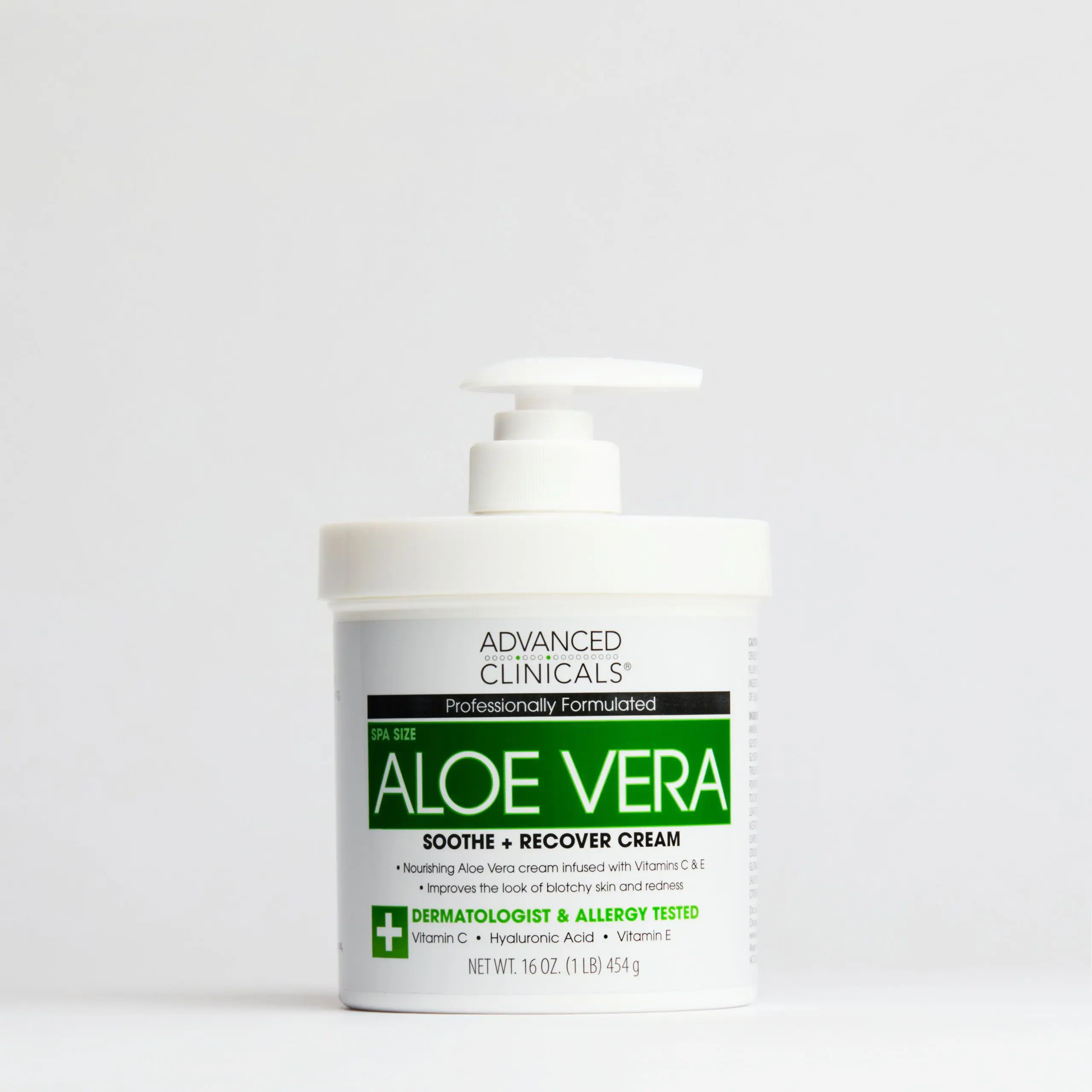 Advanced Clinicals Aloe Vera Body Cream - Olive, Glycerin & Vitamins Infused Body Care Moisturizer for Hydrating, Soothing & Smoothing Dry Skin