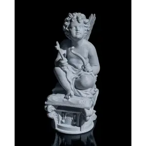 Stone Cupid – Classic 3D Statue