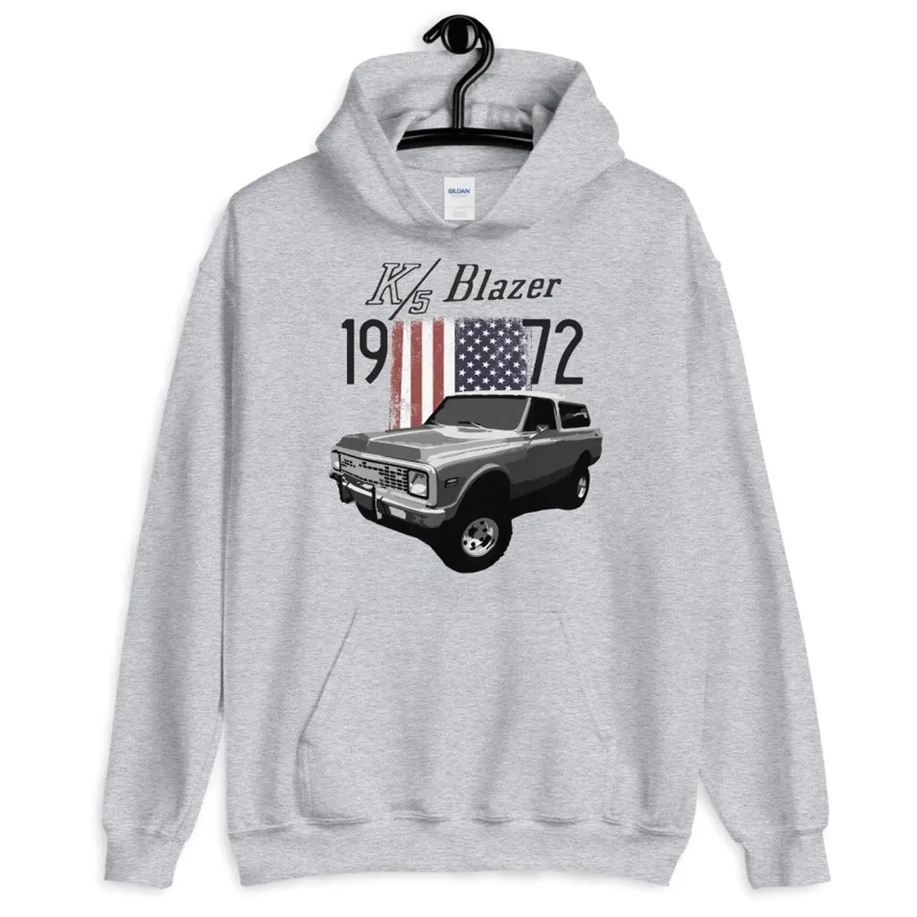 1972 K/5 Blazer Hoodie T-Shirt Sweatshirt, Car Enthusiast and Fans Gift