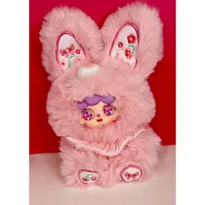 Migo Garden Cake House Berry Sweet Heart Pink Bunny Plush Blind Box