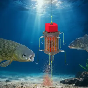 Reverse Bottom Fishing Rig – Anti-Snag Feeder Rig, No Float Adjustment, Size 8 & 16 Hooks, Compatible with Spoon Lures