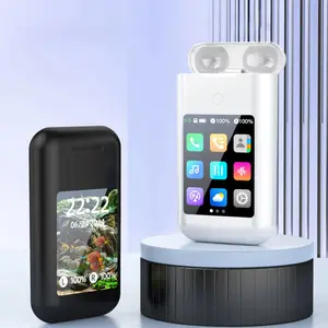 Multifunction Wireless Game Console with Headphones Charging Case, In Ear Headset Power Bank With Microphone 2-in-1 HiFi Stereo Earbuds