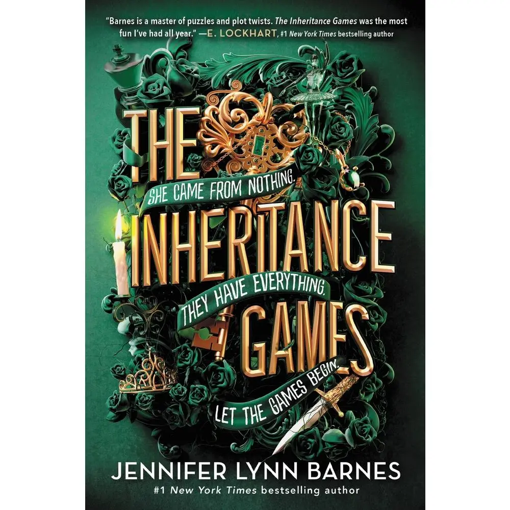 Used Paperback Literature Book - The Inheritance Games by Jennifer Lynn Barnes (English) - Fiction Books, Best Selling Novels, New York Times Bestselling Series, Ideal for Fans of Bestselling Series