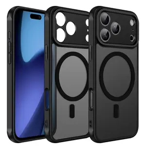 Need to select model For Magsafe Strong Magnetic Wireless Charging Case For iPhone 17 Pro Max Air 17ProMax 5G Shockproof Matte Back Cover Coque