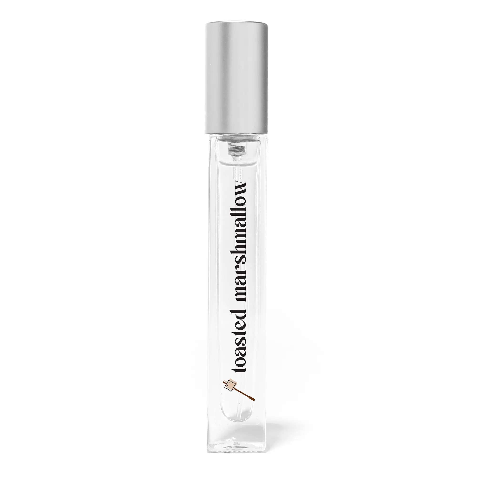 Just Juice Toasted Marshmallow - Vanilla Perfume for Women and Men - Gourmand Mini Travel Perfume with Caramel, Marshmallow, Amber Notes - 0.33 oz
