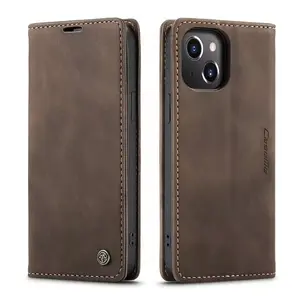Magnetic Leather Wallet Case For iPhone 17 16 15 14 13 12 11 Pro Max 16E XS MAX XR 7 8 16 Plus Cards Slot Stand Book Phone Cover