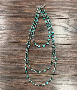 30" Harper Turquoise Necklace