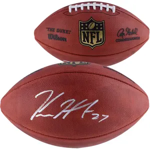 Kareem Hunt Kansas City Chiefs Autographed Duke Football - Fanatics Authentic Certified - NFL Memorabilia