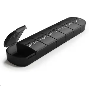 Portable Weekly Pill Storage Box, 1 Count Multi-grid Pill Organizer, Pill Storage Box for Home Office Travel, Home Organizer, Healthcare