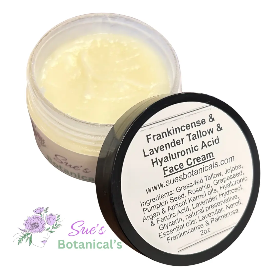 Frankincense & Lavender Tallow Hyaluronic Acid Face Cream