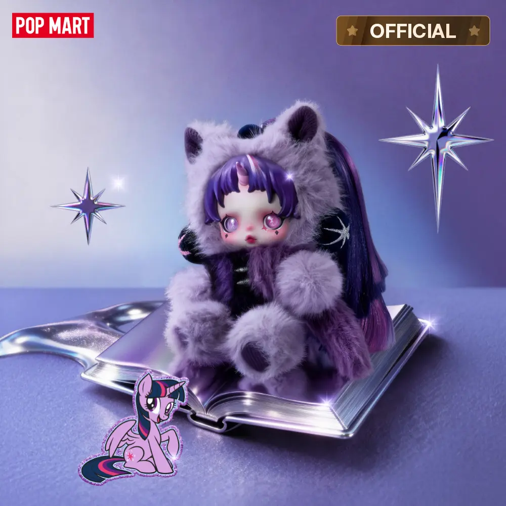 POP MART SKULLPANDA × My Little Pony Series Plush Doll Pendant Blind Box,summerwins Keychain POP MART SKULLPANDA × My Little Pony Series Plush Doll Pendant Blind Box,summerwins Keychain