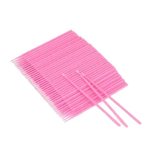 100PCS Cotton Swabs, Disposable Micro Applicators Brush for Makeup and Personal Care Cosmetic Brush, Micro Swabs for Eyelash Extensions, Nails, Eyeliner