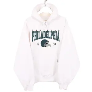 Vintage Philadelphia Football Crewneck Hoodie, Philadelphia Game Day Football Pullover, Vintage Philly Football Top, Vintage Eagle Crewneck Hoodie, Eagle Fan Apparel, Philadelphia