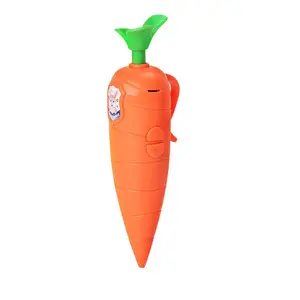 A cartoon-style carrot-shaped voice recorder with playback and recording functions, and a ballpoint pen that writes smoothly—a fun and creative gift for children and students.